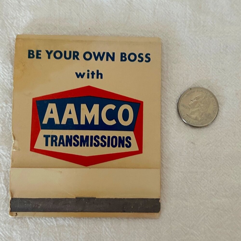 AAMCO Transmissions Large Matchbook VINTAGE